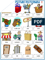 Shopping Vocabulary Esl Picture Dictionary Worksheets For Kidsz