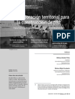 Reincorporación Territorial para La Construccion de Paz