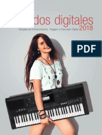 Teclados digitales Yamaha para música y diversión