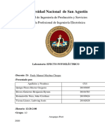 Efecto fotoeléctrico: constante h y trabajo φ