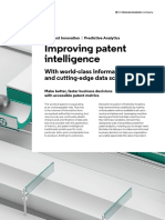 Improving Patent Intelligence: With World-Class Information and Cutting-Edge Data Science