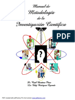Manual de Metodologia Deinvestigaciones. 1
