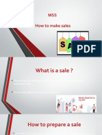 MSS How To Make Sales