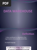Data warehouse essay