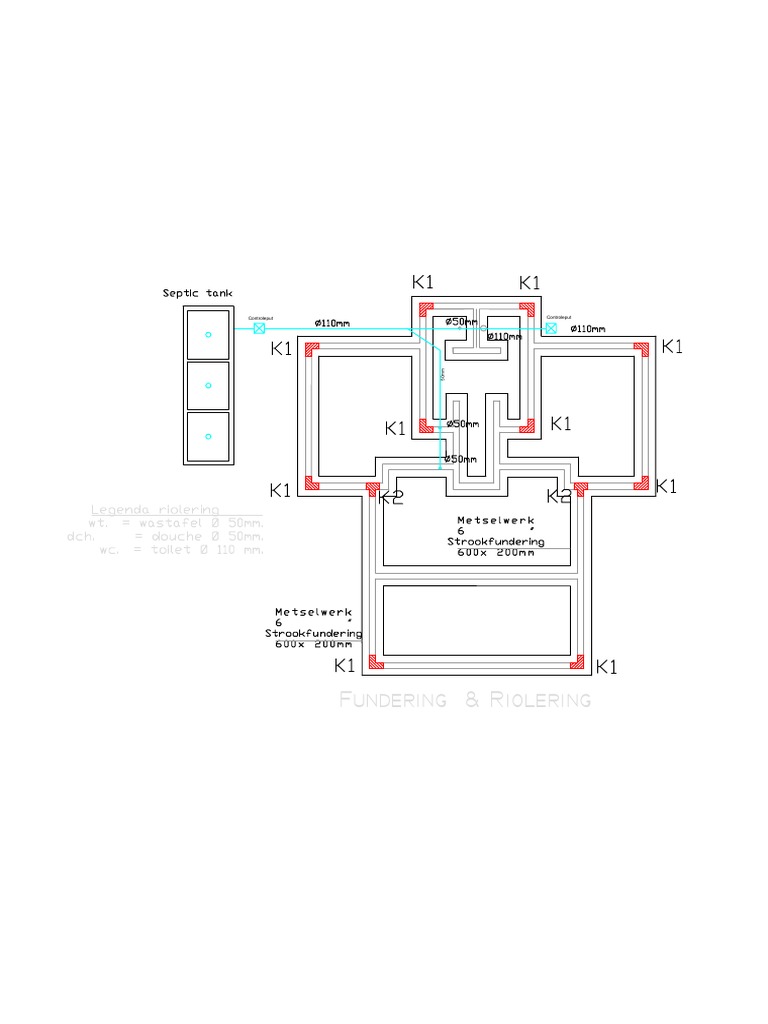 Controleput 50mm: Fundering & Riolering | PDF