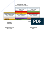 Jadwal Piket Seminggu