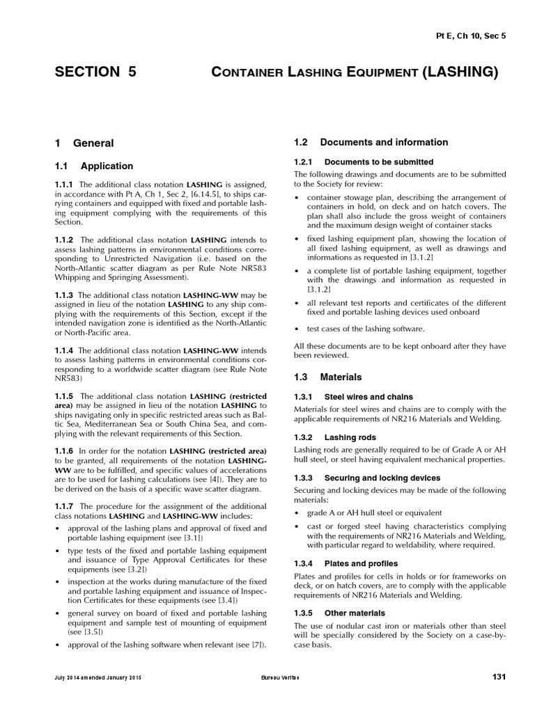 BV Rules | Descargar gratis PDF | Force | Stress (Mechanics)