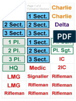 Sect / PLT Commanders Model Kit Template