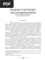 Ribeiro & Galizoni - Água, população rural e políticas de gestão - o caso do vale do jequitinhonha
