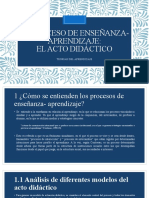 El Proceso de Enseñanza - Aprendizaje - Marlene-Flores-Vega