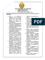 Carta Funcional Del Servicio PNP