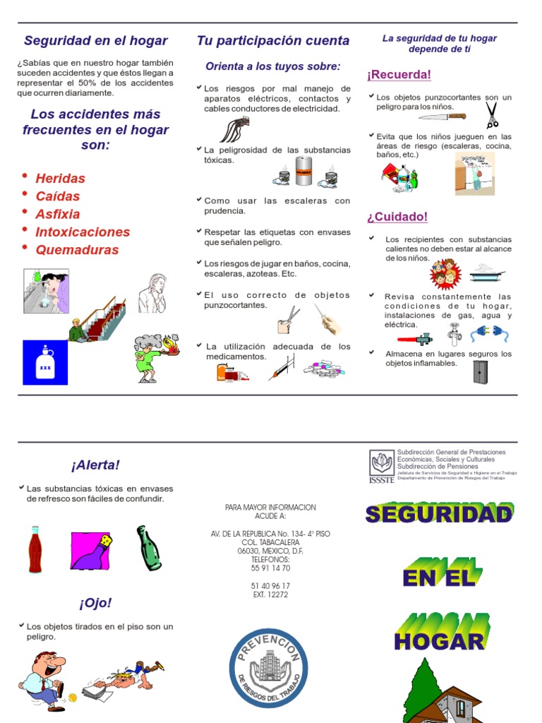 Seguridad en el Hogar: Prevención de Riesgos | PDF | Médico de atención ...