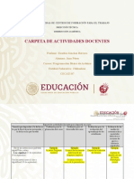 Carpeta Del Alumno Formato