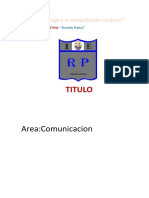 Año Del Dialogo y La Reconciliación Nacional