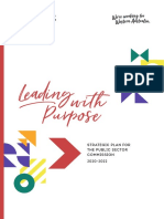 Leading With Purpose - Pubic Sector Commission Plan
