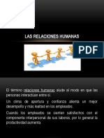 Cap 8 Las Relaciones Humanas