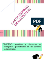 Presentación Categorias Gramaticales