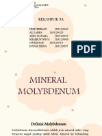 Kelompok 5A Mineral Molybdenum