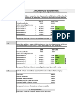 Ejercicio de Administración de Costos María A. Lopez