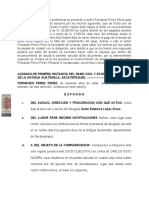 Caso JUICIO EJECUTIVO DIA 28 DE OCTUBRE