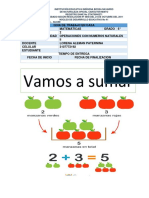 Suma números naturales guía 6