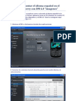 Montar Idioma Español Al Blackberry