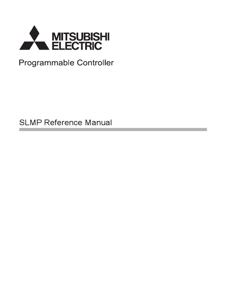 SLMP Reference Manual | PDF | Transmission Control Protocol | User ...