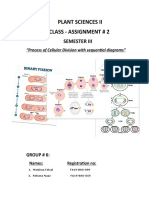 Plant Sciences Ii Class - Assignment # 2: Semester Iii