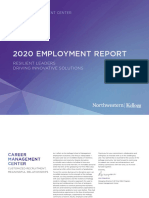 Kellogg Employment Report 2020