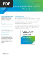 VMW PIV SPC Certification Preparation Guide 2021