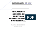 REGLAMENTO GENERAL DE PRÁCTICAS PREPROFESIONALES NP