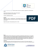 Elastic-Plastic Response of Plates Subjected To Cleared Blast Loads