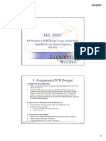 EEL 3923C: I. Assignment (PCB Design)