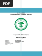 Rana ..Muhammad Awais (19-ARID-1147) BSIT4B Evening Database Systems ASG07 Term Project