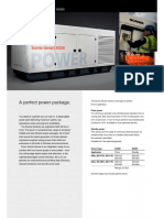 A Perfect Power Package.: Scania Genset Sg500