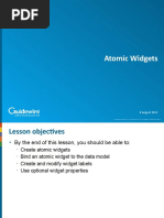 Atomic Widgets: 8 August 2013