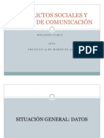 CONFLICTOS SOCIALES Y MEDIOS DE COMUNICACIÓN, Trujillo, 19 de Marzo de 2011