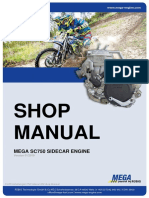 Shop Manual: Mega Sc750 Sidecar Engine