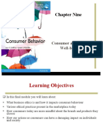 Chapter Consumer and Social Well Being