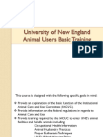 Animal User Basic Training