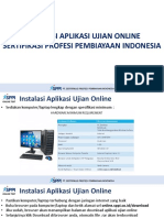 Instalasi Aplikasi Ujian Online Sertifikasi Profesi Pembiayaan Indonesia