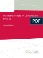 ECI PM1 Managing People On Construction Projects 2nd Edition1