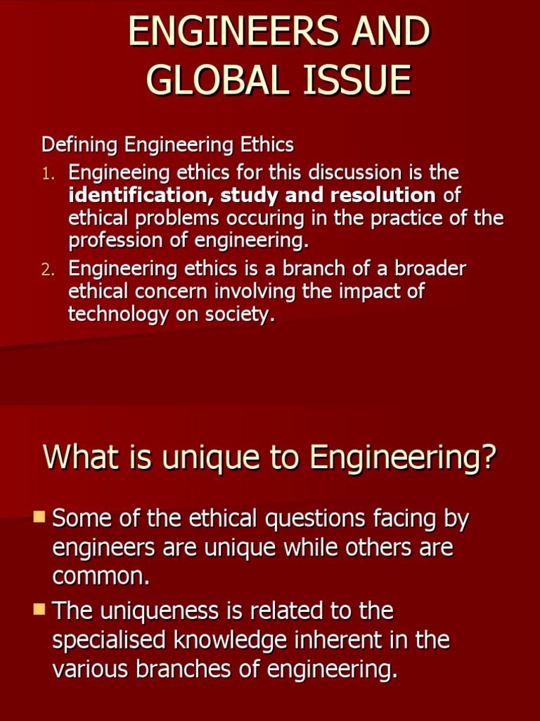 9.engineers and Global Issue | PDF | Engineering | Nuclear Power