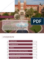 Fsu Basic Cybersecurity Training: A Cybersecurity Tutorial For Florida State University Students, Faculty and Staff