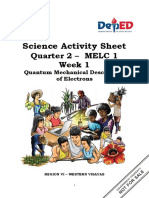 Science Activity Sheet: Quarter 2 - MELC 1 Week 1