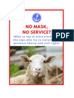 FREE GUIDE - No Mask No Service