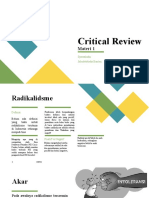 Critical Review Materi 1