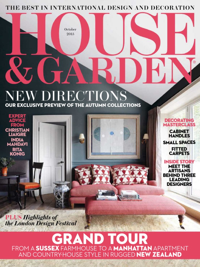 House & Garden - October 2015 UK, PDF