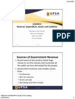 Lesson 6 - Revenue Expenditure Assets and Liabilities