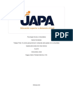 Psicologia Social y Comunitaria TRABAJO FINAL